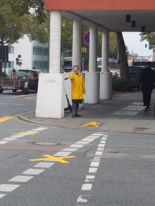 Gehweg jetzt ganz sicher für Gehende